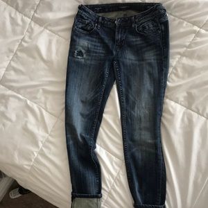 Size 24 Vigoss skinny jeans length 28